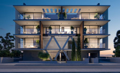 Modern two bedroom penthouse apartment in central Polemidia location 