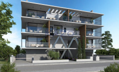 Modern two bedroom penthouse apartment in central Polemidia location 