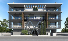 Modern two bedroom penthouse apartment in central Polemidia location 