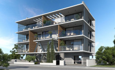 Modern two bedroom penthouse apartment in central Polemidia location 