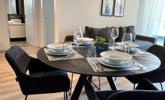 Modern 1-bed apartment in Asomatos, furnished 