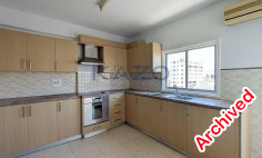 Top floor three-bedroom apartment in city center, Nicosia 