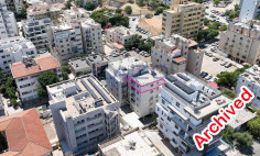 Top floor three-bedroom apartment in city center, Nicosia 