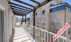 Top floor three-bedroom apartment in city center, Nicosia 