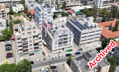 Top floor three-bedroom apartment in city center, Nicosia 