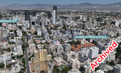 Top floor three-bedroom apartment in city center, Nicosia 