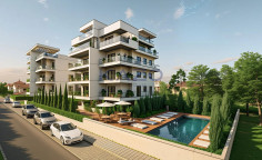 1-bedroom off-plan apartment in Zakaki 