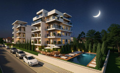 1-bedroom off-plan apartment in Zakaki 