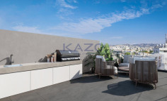 2-bedroom penthouse in Agios Nektarios 