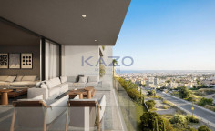 2-bedroom apartment in Agia Fyla with city view 