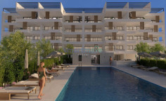 2 bedroom top floor modern apartment for sale Limassol 