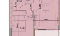 1-bed apartment in Ypsonas - off plan 