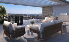 1-bedroom top floor apartment in Ypsonas with roof garden 