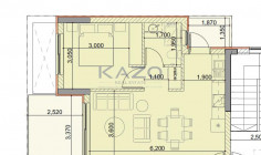 Top-floor apartment in Ypsonas 