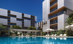 2-bedroom apartment in Livadia with private pool 