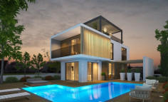 Luxury 3 bedroom house with swimming pool for sale in Protaras