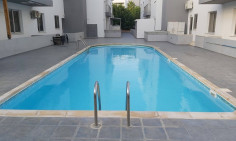 2 bedroom unfurnished apartment with swimming pool for sale in Paphos