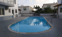 2 bedroom unfurnished apartment with swimming pool for sale in Paphos