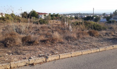 Plot with sea view in Tala village , Paphos