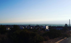 Plot with sea view in Tala village , Paphos