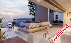 Luxury water front living in Kato Paphos - pent house 