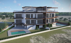 Apartment (flat) in Germasoyia village, Limassol for sale 