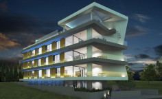 Luxury 2 bedroom penthouse with swimming pool for sale in Chalomantres