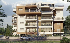 Spacious 2 bedroom penthouse with swimming pool for sale in Chalomantres