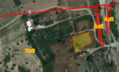 3 fields 2.289 sq.meter next to each other for sale in Livadia Larnaca , Larnaca