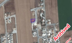 A 622m2 plot for sale walking distance from the beach on Dekelia road , Larnaca