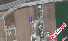 A 618m2 plot for sale walking distance from the beach on Dekelia road , Larnaca