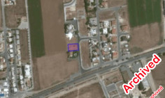 Plot for sale of 621 m2 walking distance from the beach on Dekelia road , Larnaca
