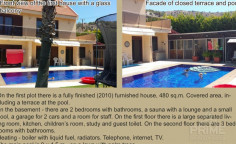 16 bedroom furnished villa with swimming pool for sale in Asgata