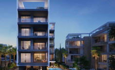 Spacious 4 bedroom penthouse with swimming pool for sale in Potamos tis Germasogeias