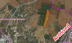 Touristic land in Ormidia with sea view for sale , Larnaca