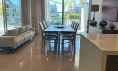 Lovely 3 bedroom furnished apartment with swimming pool for sale in Germasogeia Tourist Area