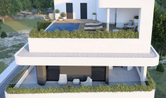 Luxury 2 bedroom penthouse with swimming pool for sale in Neapolis