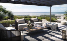 Luxury 1 bedroom apartment with swimming pool for sale in Yeroskipou