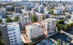 Four storey mixed-use building in Agioi Omologites, Nicosia 