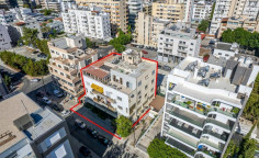 Four storey mixed-use building in Agioi Omologites, Nicosia 