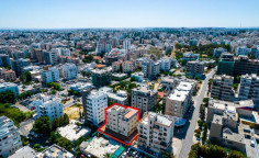 Four storey mixed-use building in Agioi Omologites, Nicosia 