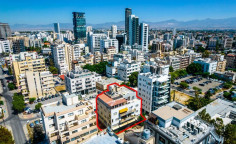 Four storey mixed-use building in Agioi Omologites, Nicosia 