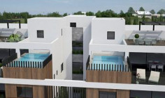 4 bedroom penthouse with swimming pool for sale in Linopetra