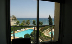 Spacious 2 bedrooms apartment with swimming pool for sale in Germasogeia Tourist Area