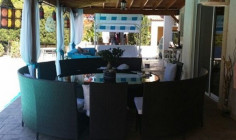 Luxury for bed house with swimming pool for sale in Agios Tychonas