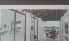 Luxury 3 bedroom apartment with swimming pool for sale in Amathus area