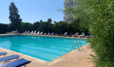 Large 3 bedroom furnished apartment with swimming pool for sale in Germasogeia Tourist Area
