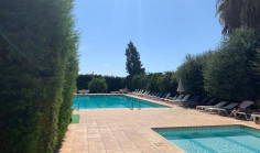 Large 3 bedroom furnished apartment with swimming pool for sale in Germasogeia Tourist Area