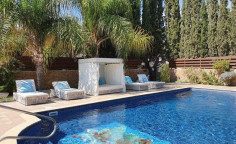 Luxury 4 bedroom house with swimming pool for sale in Germasogeia Tourist Area