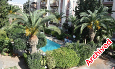 2 bedroom furnished apartment with swimming pool for sale in Agios Athanasios